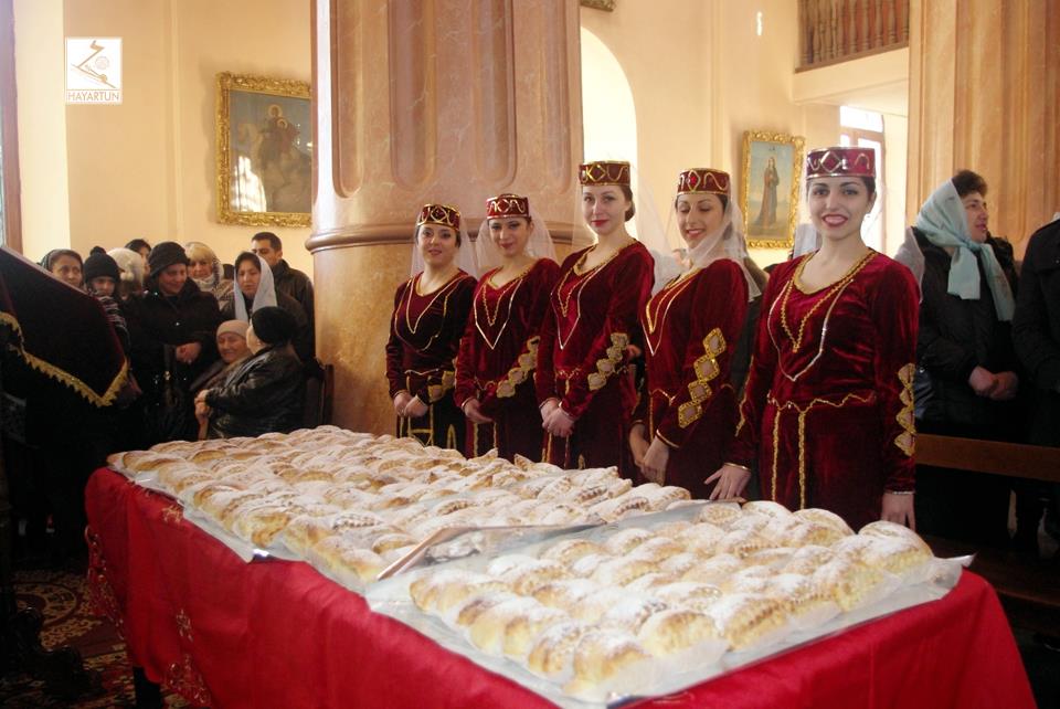 Праздник «Мичинк» (Средина) в Епархии Армянской Апостольской Церкви в Грузии