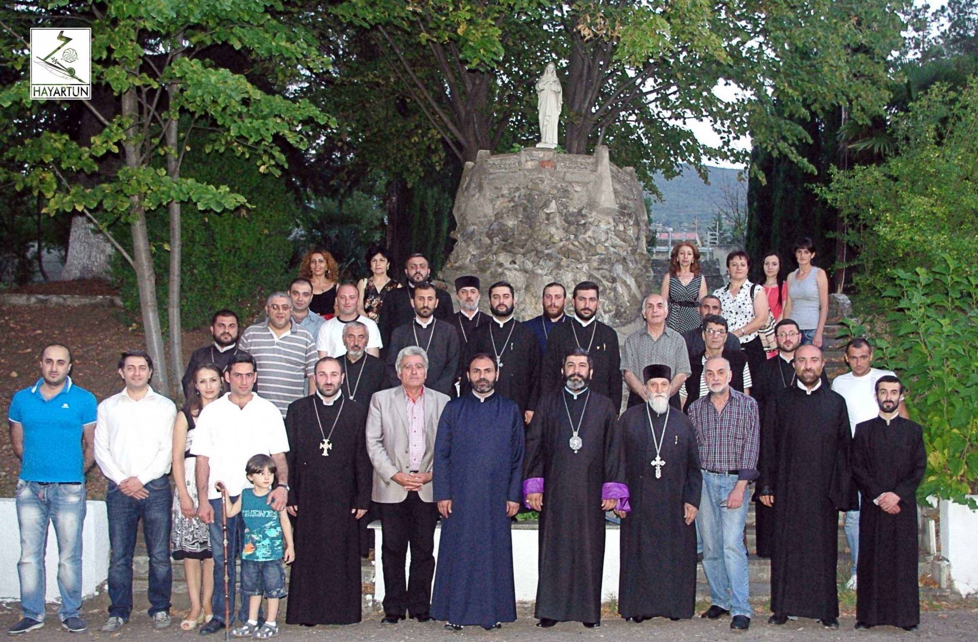 В грузинском поселке Церовани состоялось собрание духовных и должностных лиц Епархии ААЦ в Грузии