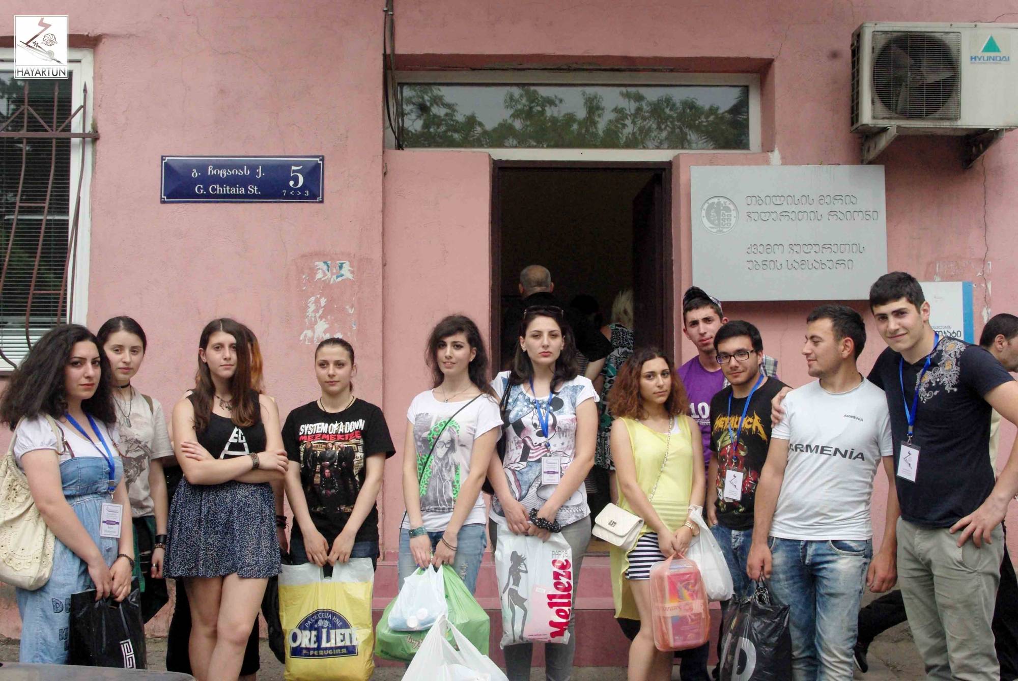 Молодежный отдел Епархии ААЦ в Грузии оказал очередную помощь пострадавшим