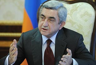 Президент Армении Серж Саргсян отреагировал на обращение вице-спикера парламента Азербайджана