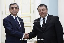 Новый посол Грузии в Армении приступил к своим обязанностям